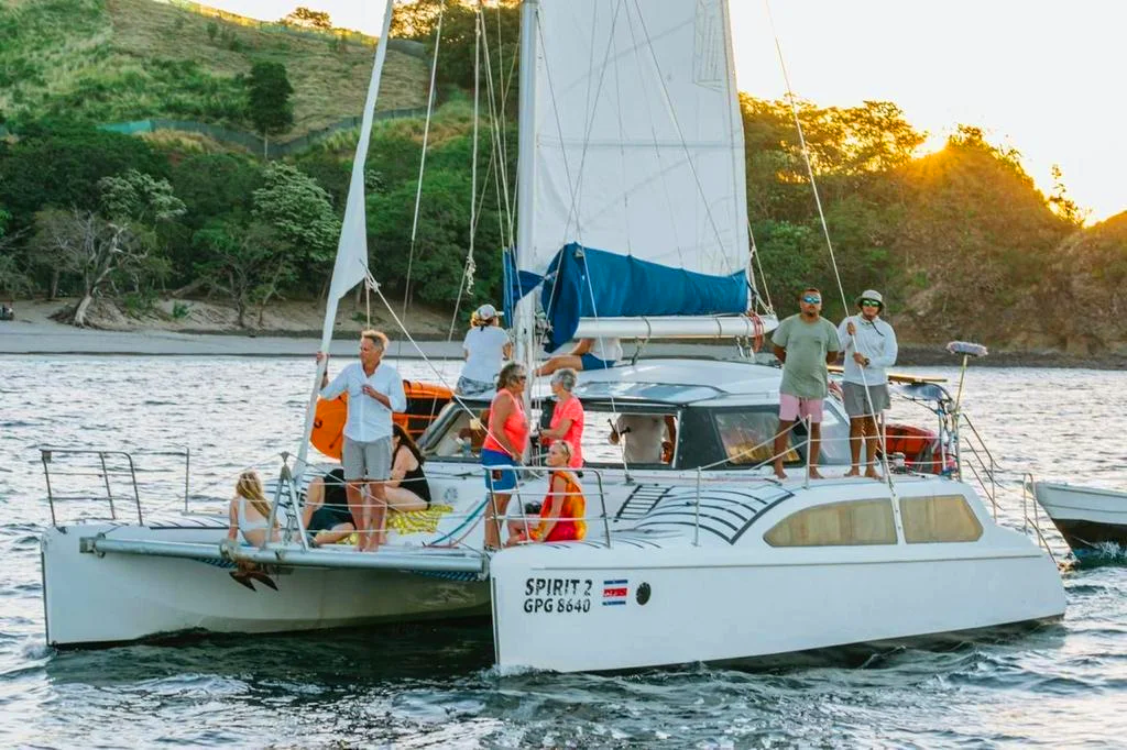 Catamaran in Guanacaste, Smile Brighter in Costa Rica, Brighter Smiles Dental Tourism, brightersmilesdt.com